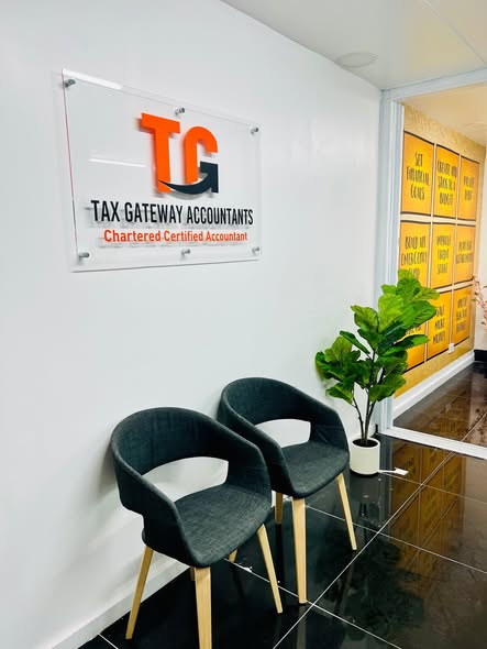 Tax Gateway waiting area